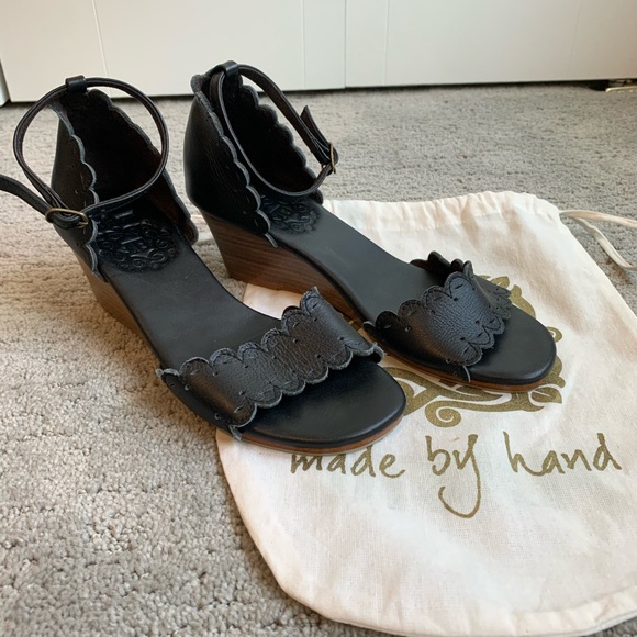 Stella ELF Leather Wedge Sandal - Picture 2 of 4